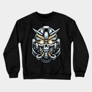 Biomech Skull S01 D83 Crewneck Sweatshirt